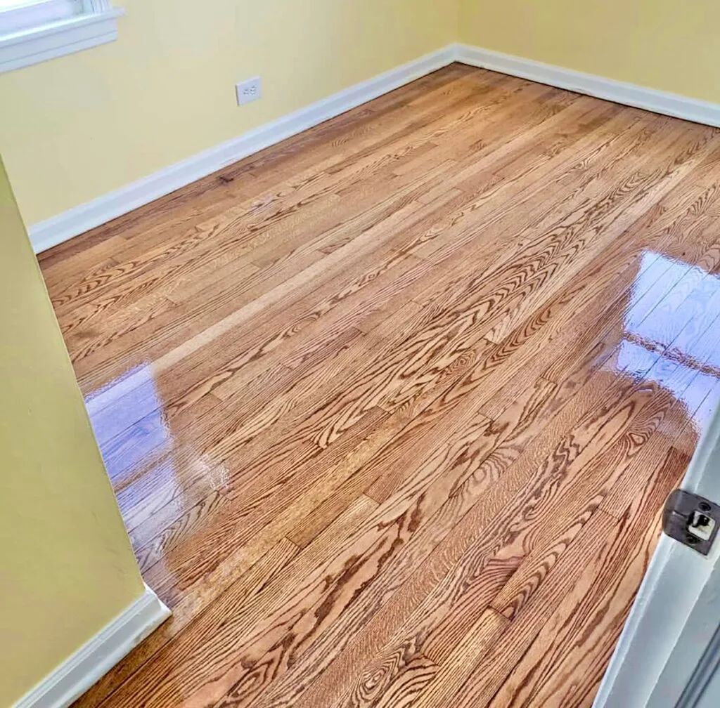 Red and White Oak after Picture