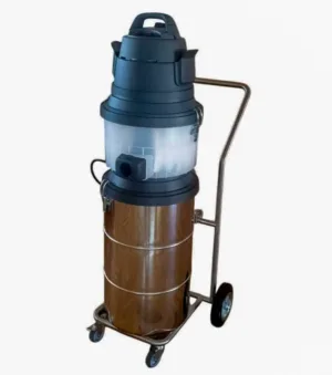 FG FLoortec Super Aspirator Dust Containment system which is the Dustin stacked on top of the aspirator.