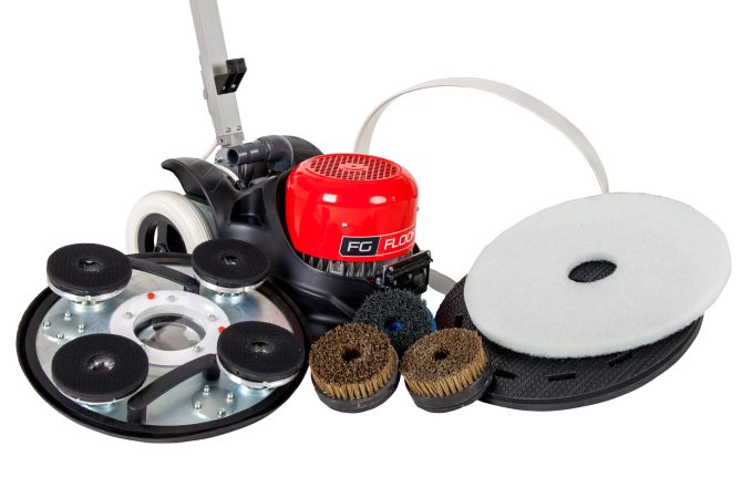 FG FLoortec Discus wood floor sanding equipment